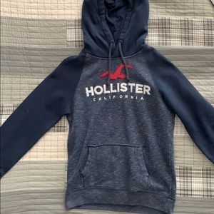 Blue Hollister Hoodie